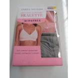 PK of 2 Carole Hochman Wirefree Bralette Size S New & Boxed (Picked at Randon So Colours Will Differ