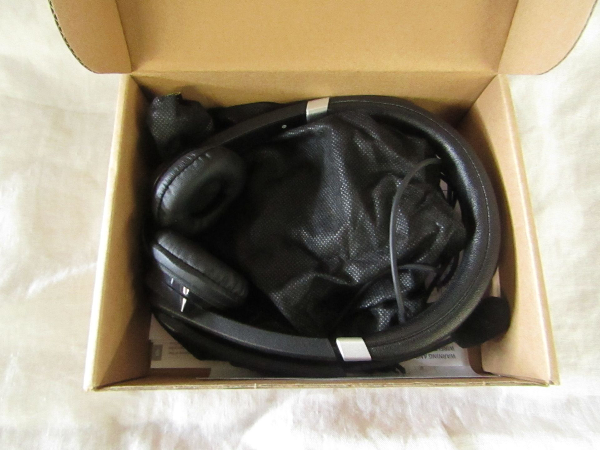 Jabra - 550 MS Duo Headband Corded Headset - Untested & Boxed.