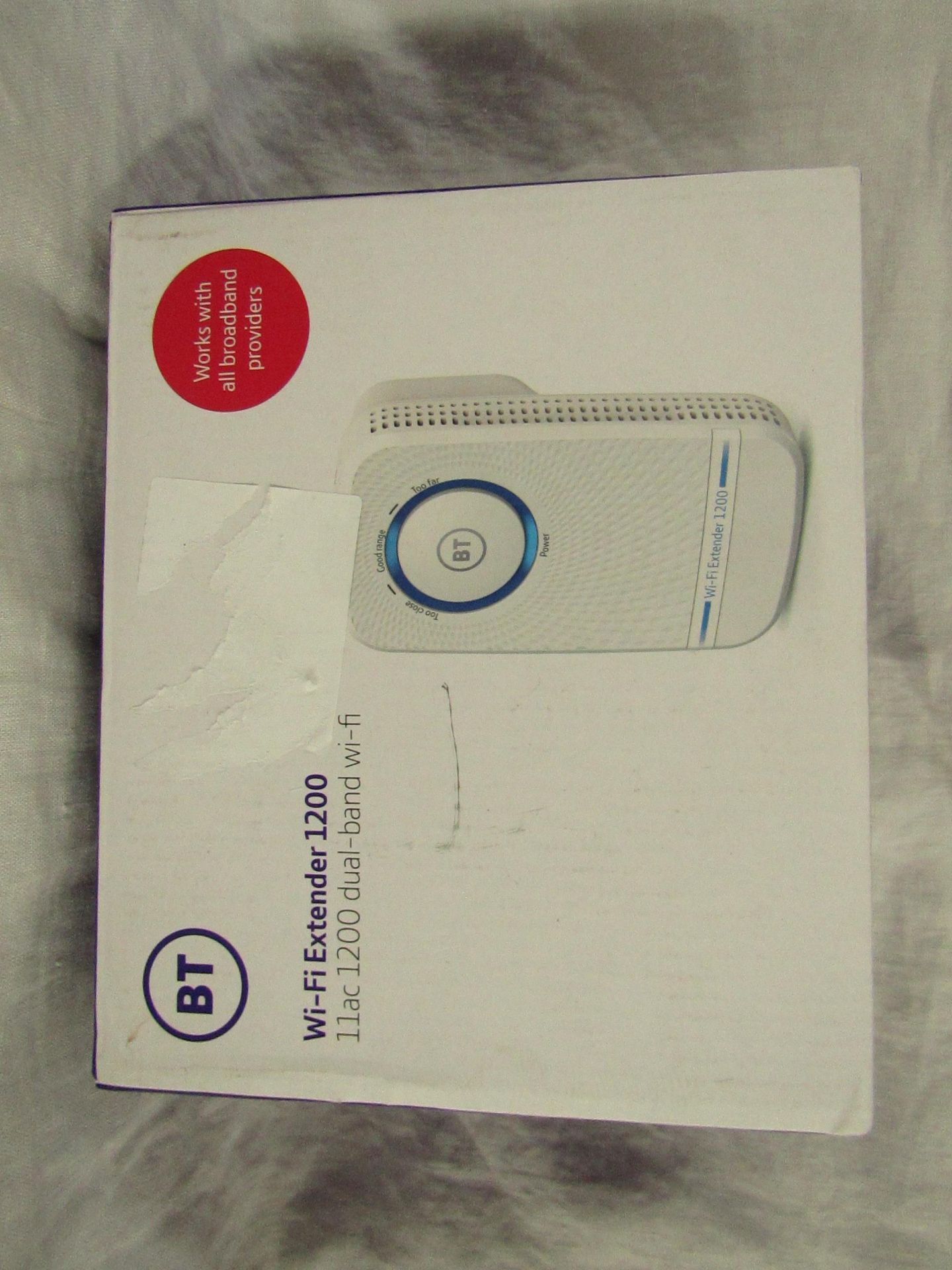 BT WI-FI Extender 1200 11ac, Works With All Broadband Providers, RRP £49.99@ BT Shop.