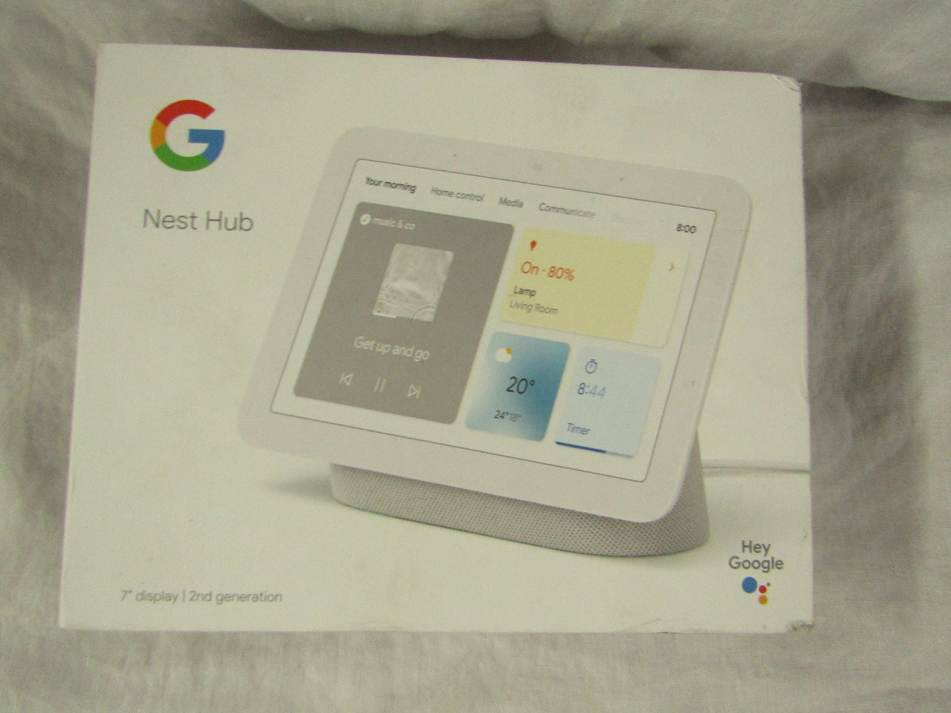 Google Nest Hub, Powers On But Have Not Tested Any Further, RRP £49.00 @ Argos.