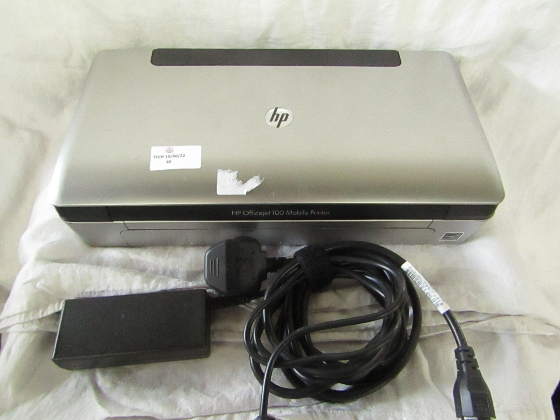 HP - Officejet 100 Mobile Printer - Untested, No Packaging.