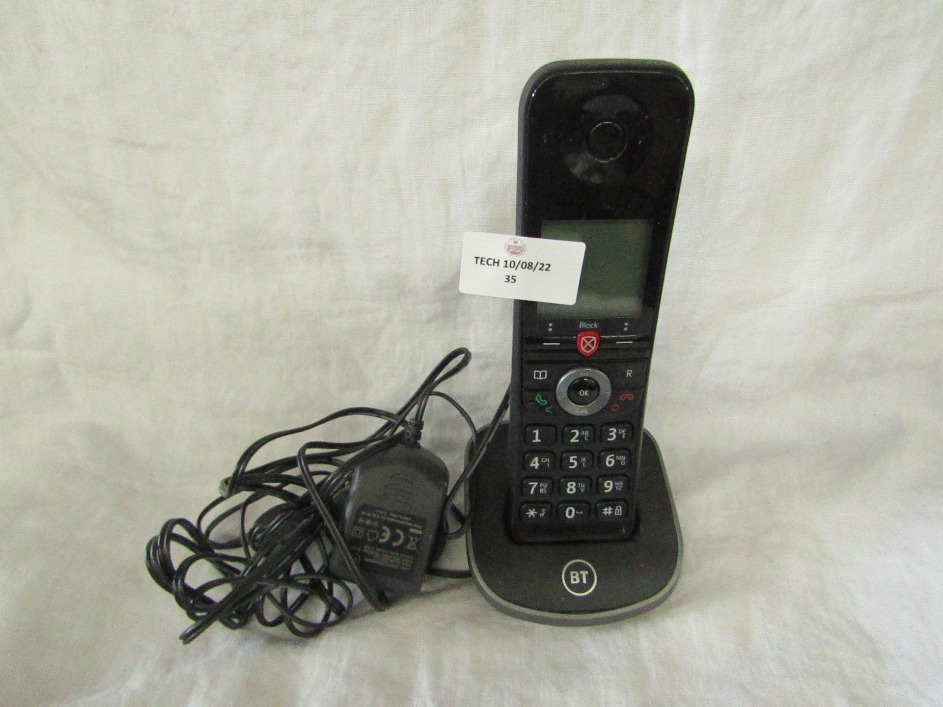 BT - Landline Phone - Untested, No Packaging.