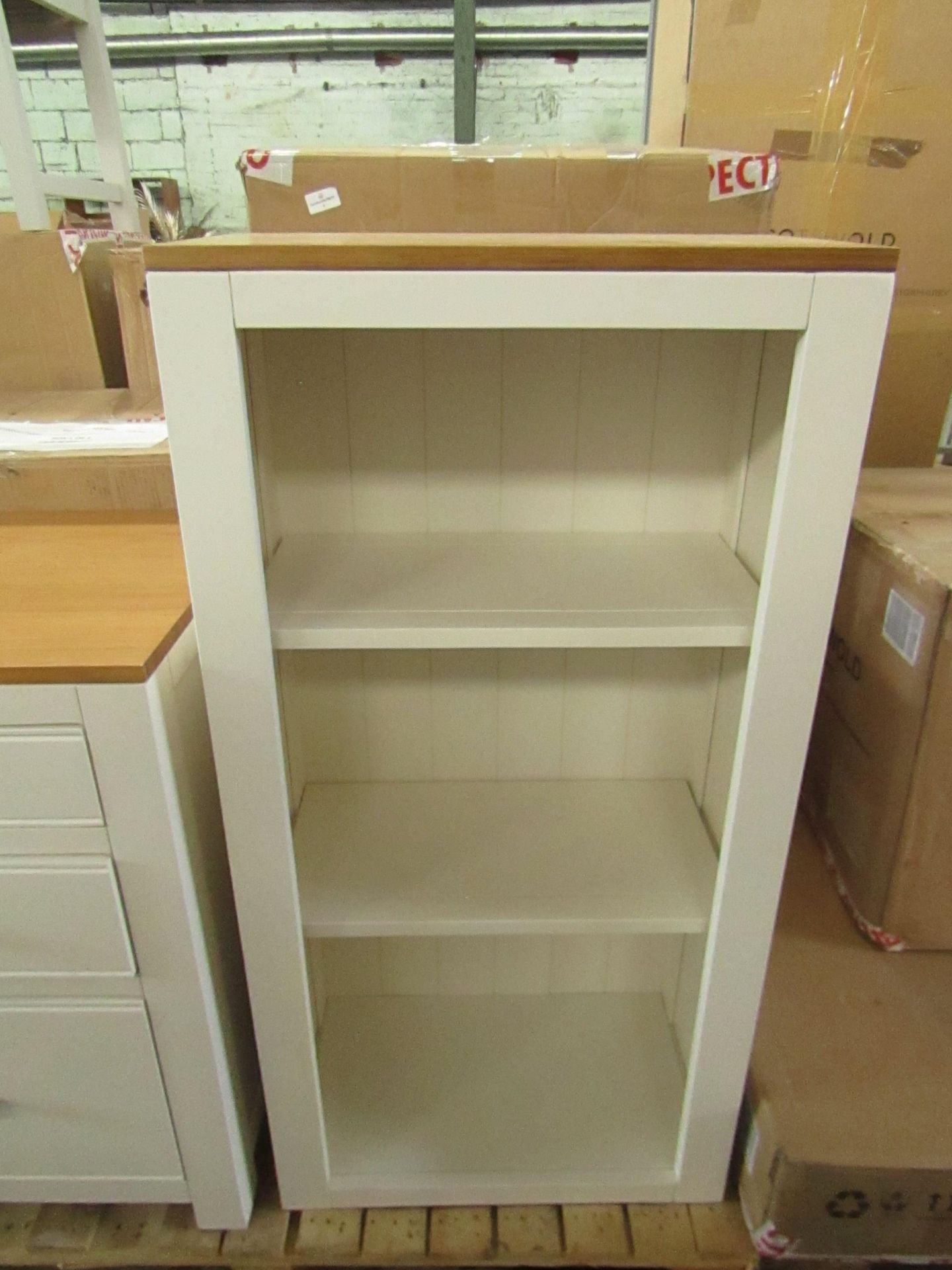 Cotswold Company Chalford Warm White Desk Top Bookcase RRP Â£185.00 - This item looks to be in