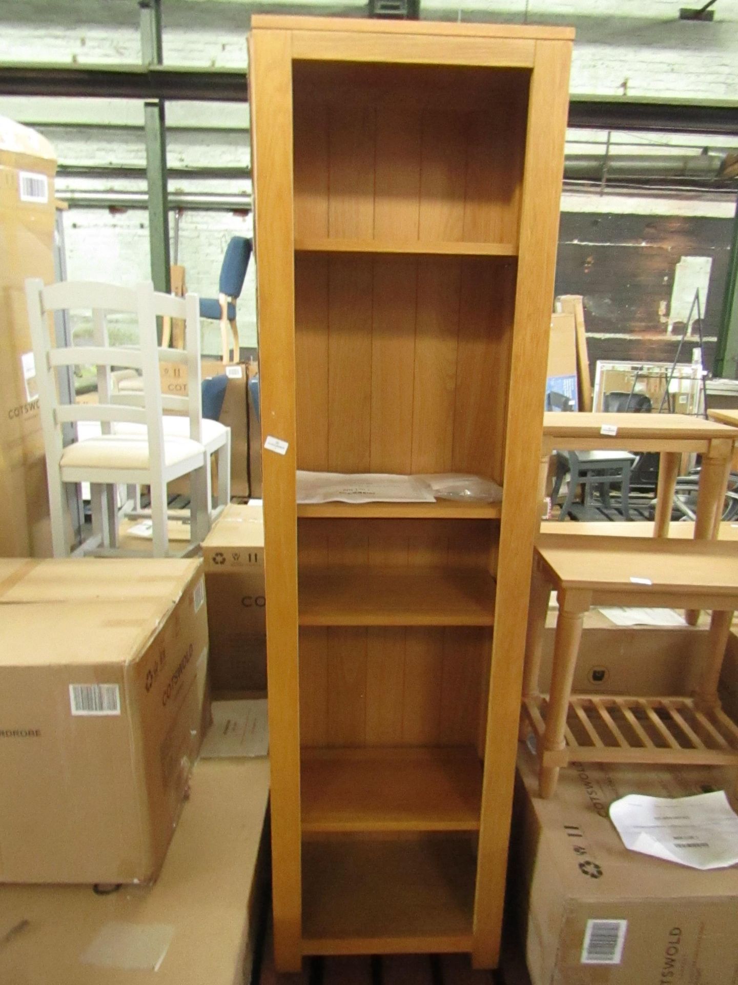 Cotswold Company Chalford Oak Large Bookcase RRP Â£295.00 - This item looks to be in good