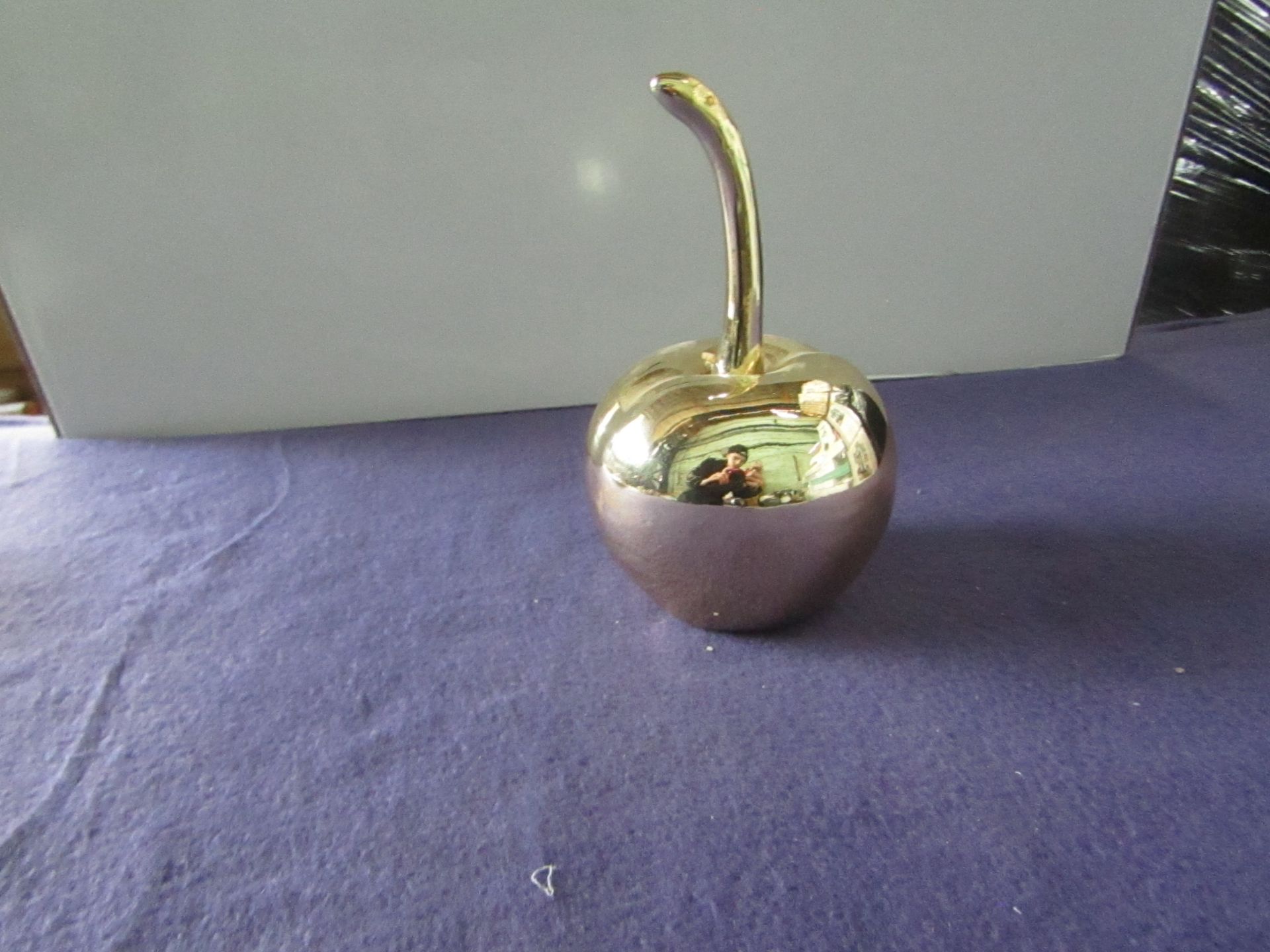 Rowen Group Tacoma Large Decorative Gold Cherry Ornament RRP Â£14.00 - This item looks to be in good