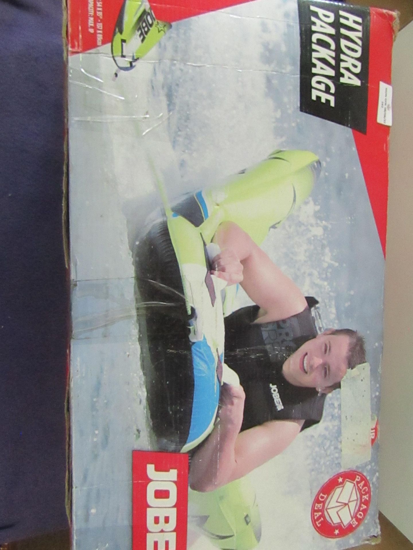 Jobe - Hydra Package Towable Inflatable BodyBoard - Green & Blue - Untested & Boxed. RRP £130.