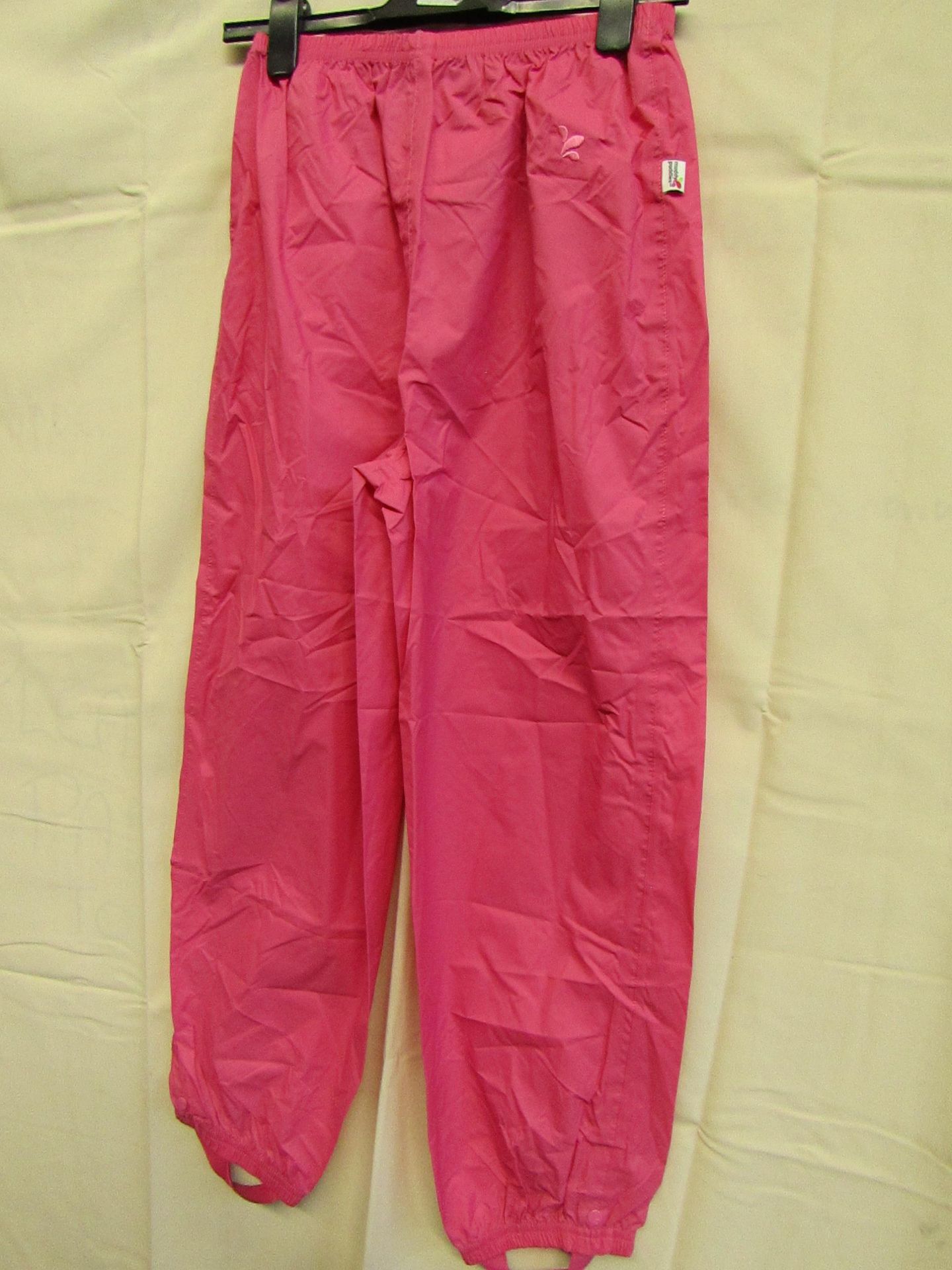 3 X Pairs of Muddy Puddles Waterproof Pants Girls 11-12 yrs Pink New & Packaged
