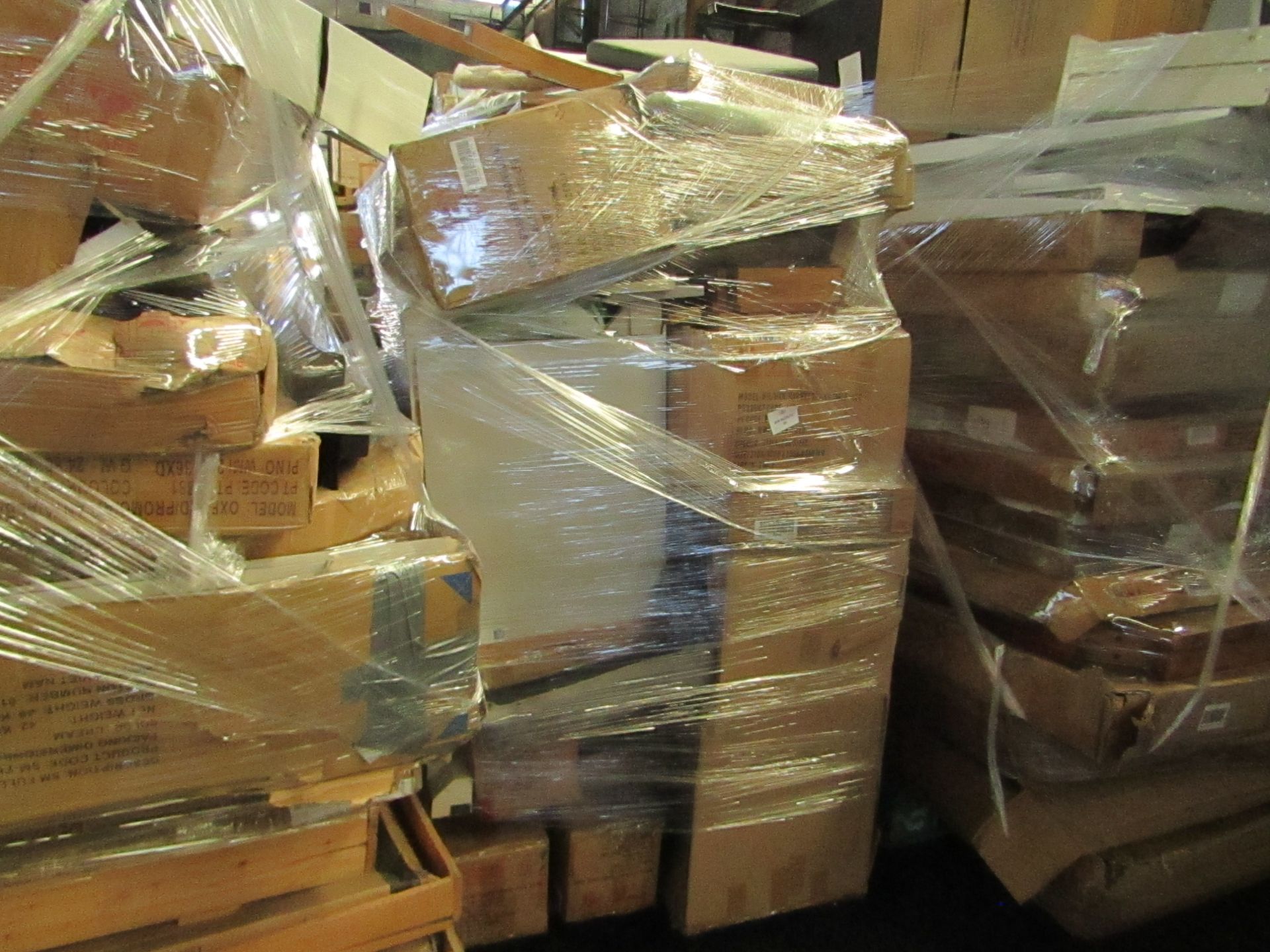 A Pallet of approx 13x Mark Harris Furniture items which includes Various Dining Tables, Set of