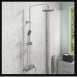 Arley Professional - Huron Ridid Riser Shower - Includes Round Head & Diverter ( 692SH001 ) -