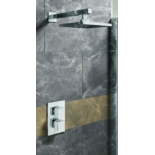 Arley Professional - Superior Shower Triple Square Concealed Kit ( 0.2bar +) - Includes Square Head,