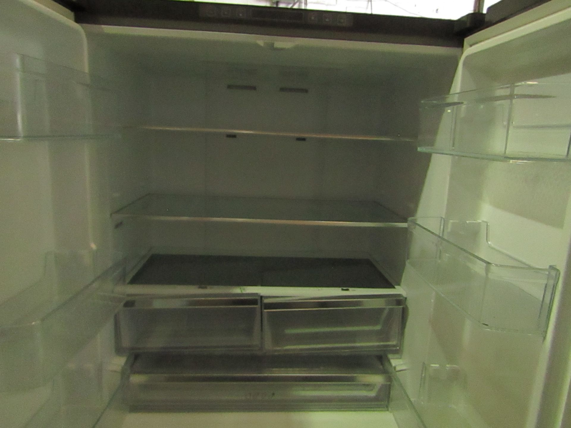 Hisense RF750N 3 door american fridge freezer with ice nad water dispenser, tested and working for - Image 2 of 3