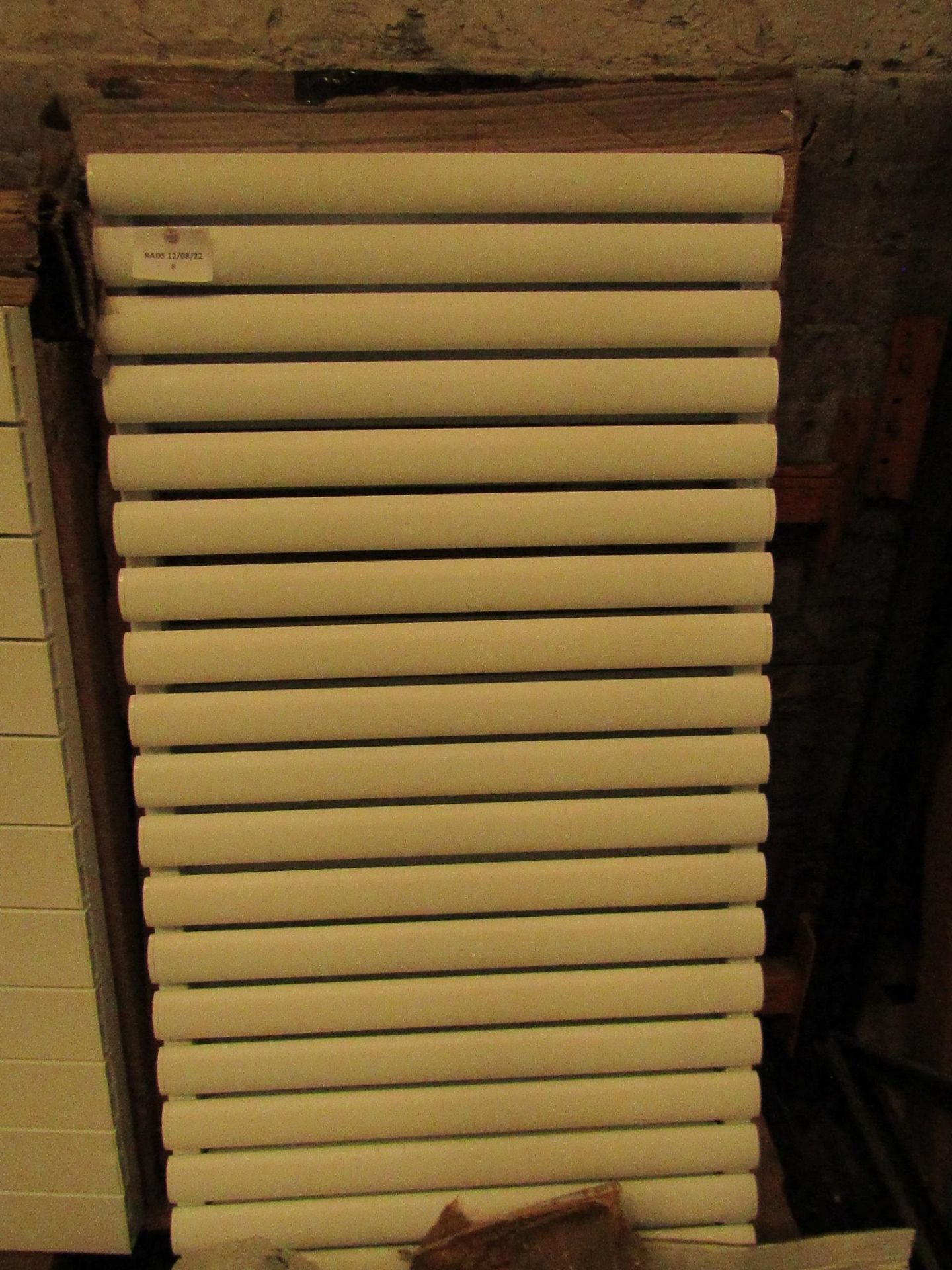 Carisa - Tallis Double White Radiator - 600x1190mm - Looks In Good Condition & Boxed, Viewing