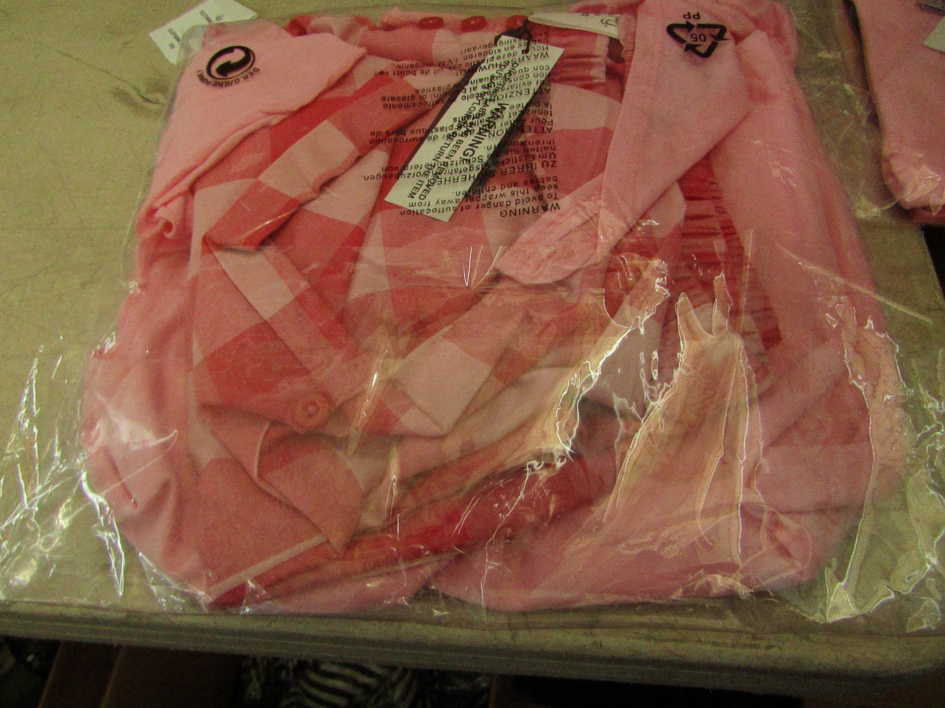Foxbury Ladies Pyjamas Pink Size 12-14 New & Packaged