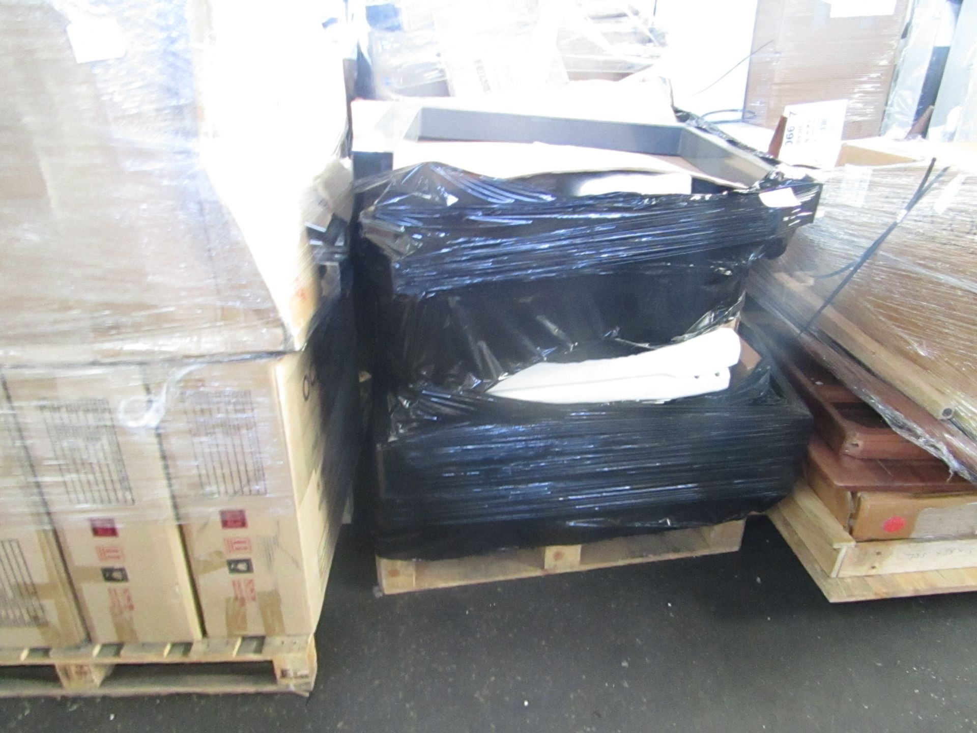 A Pallet of approx 5x Mark Harris Furniture items which includes Various Dining Table Legs,