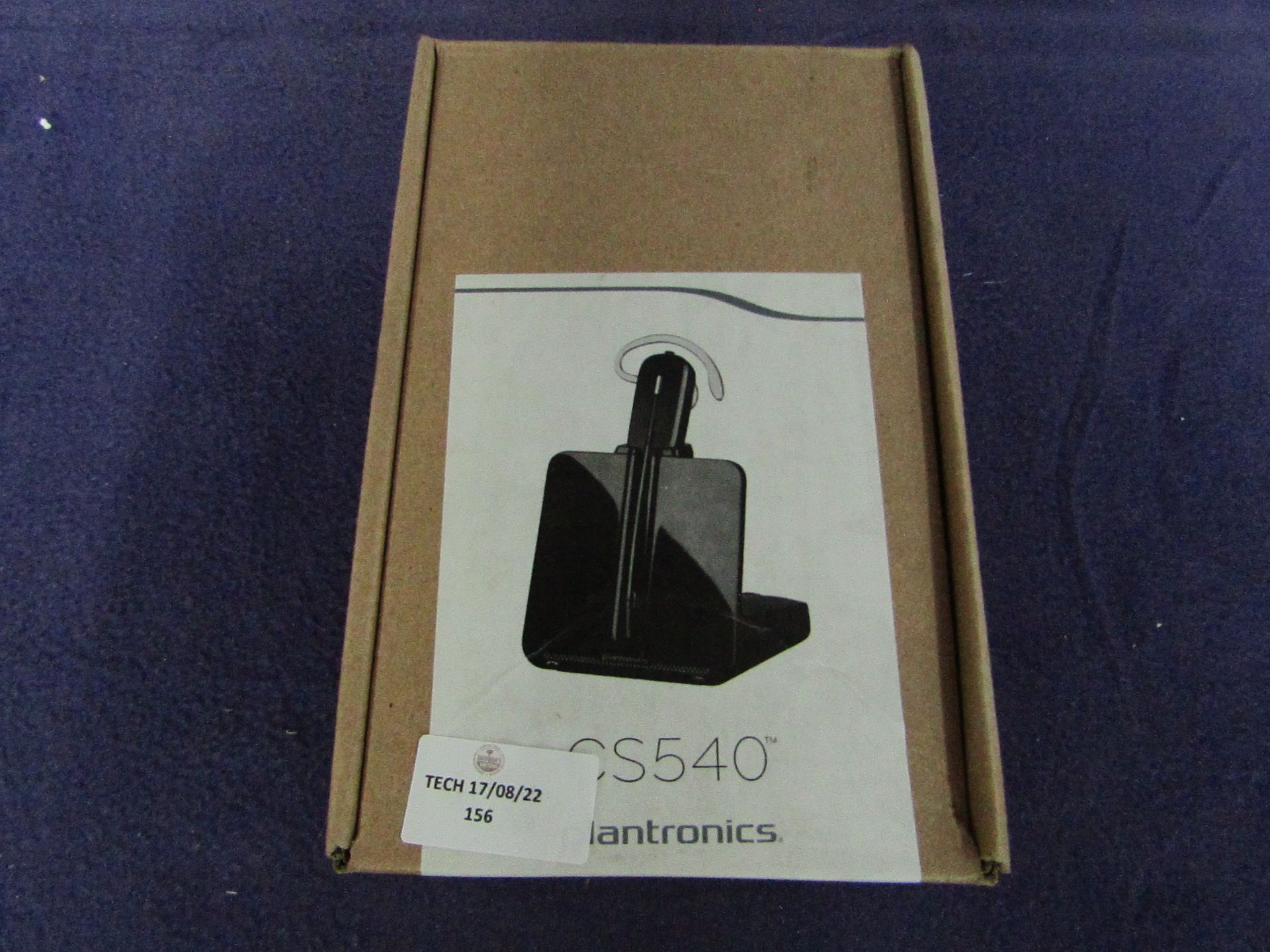 Plantronics - CS540 Wireless Headset & Lifter - Untested & Boxed.