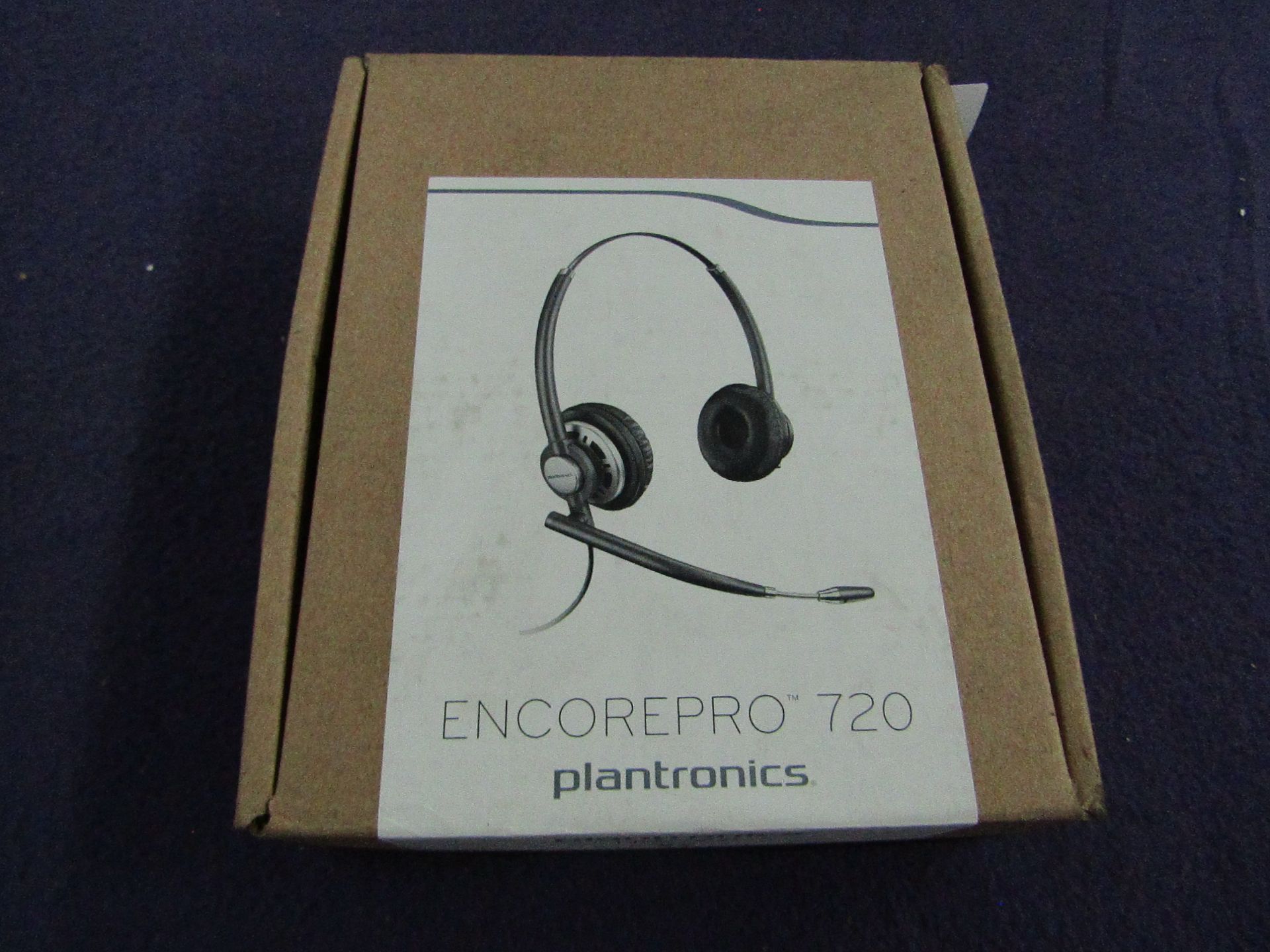 Plantronics - EncorePro 720 Headset - Untested & Boxed.