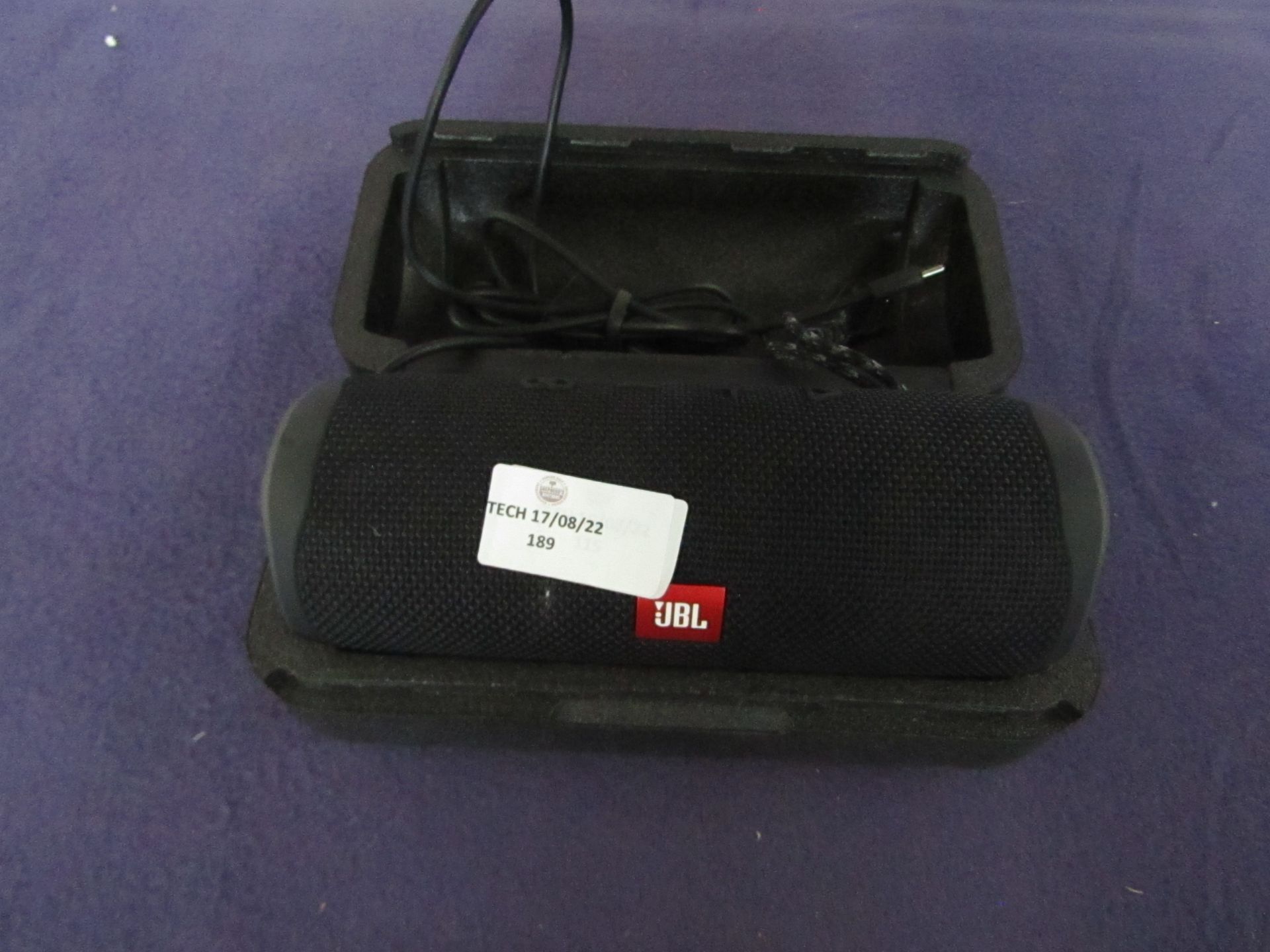 JBL - FLIP5 Portable Bluetooth Speaker - Black - Untested & Boxed.