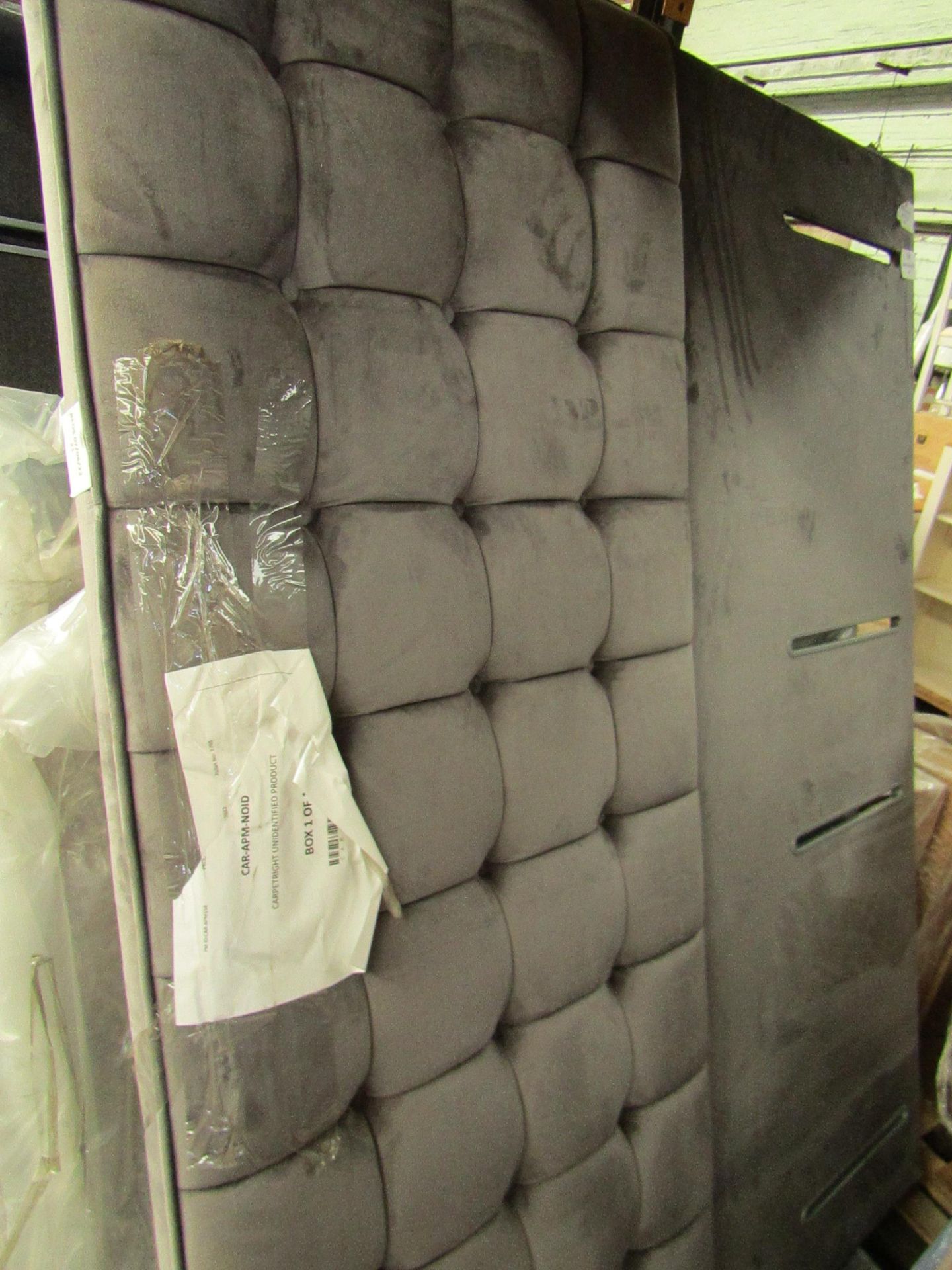 | 1X | CARPETRIGHT UNIDENTIFIED PRODUCT HEADBOARD | VIEWING RECOMMENDED IN PERSON, NO PACKAGING