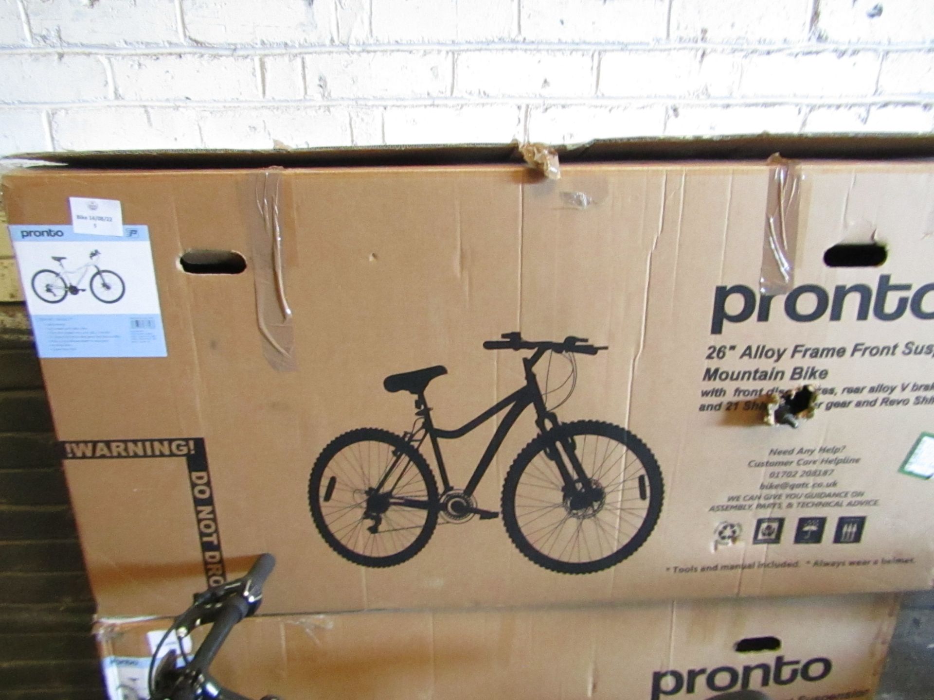 Pronto Jupitor ladies mountain bike Bike, used and unchecked, load ref ASD23004034 - Image 2 of 2