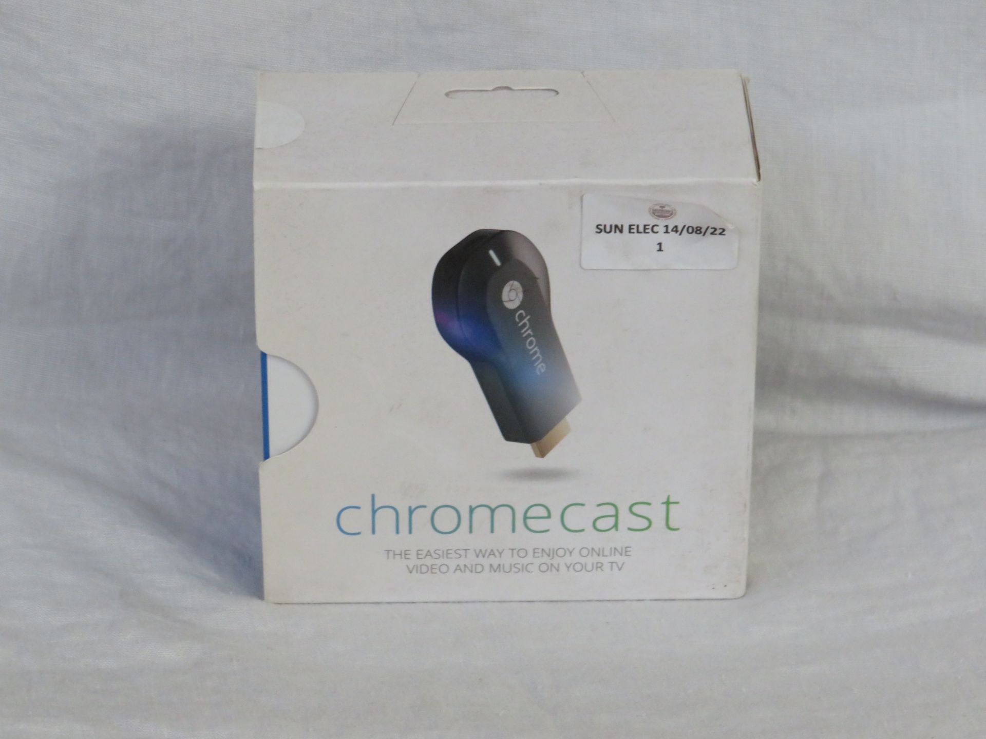 Google Chromecast, untested and boxed.