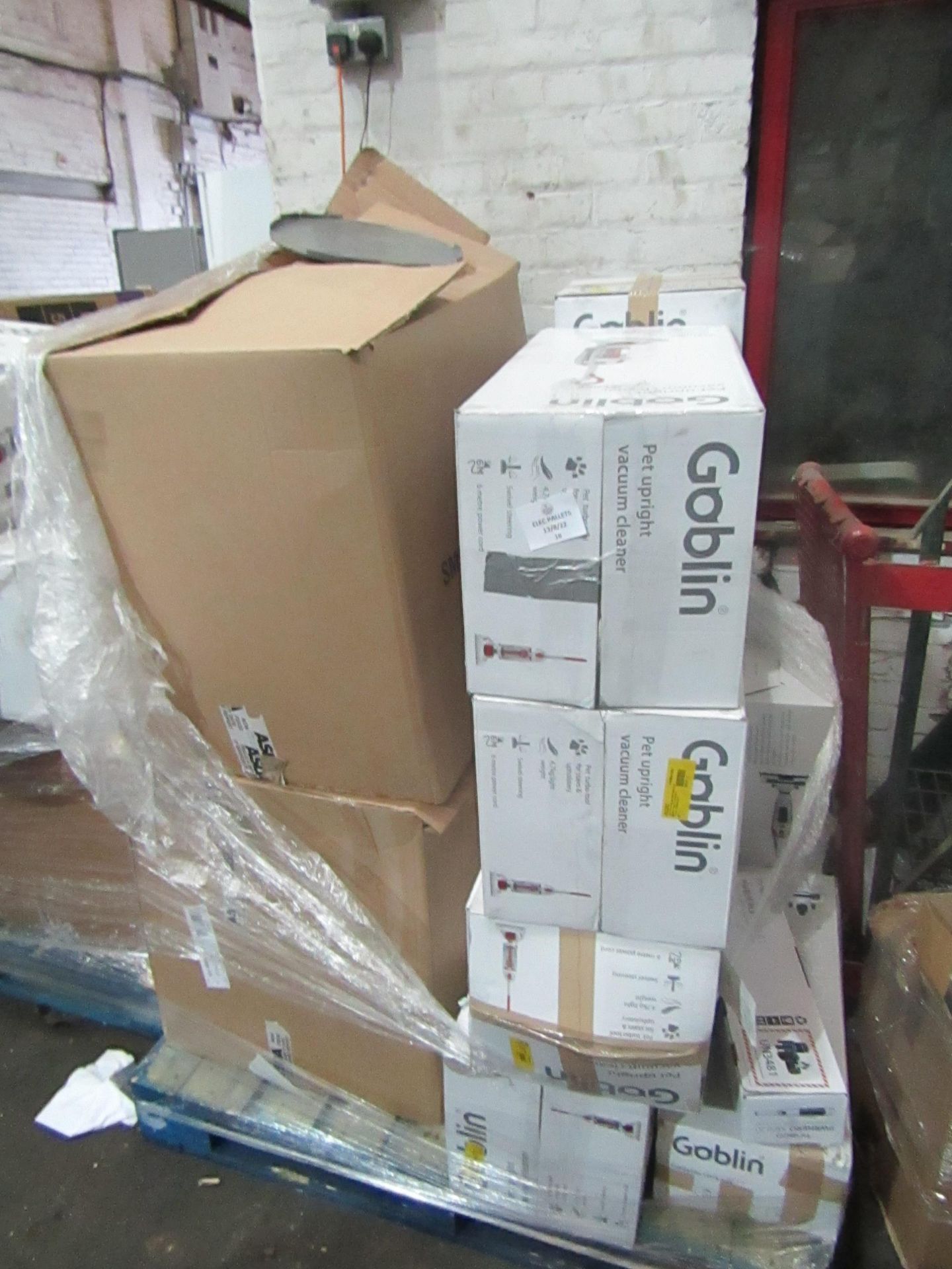 | 1X | PALLET CONTAINING APPROX 15X VARIOUS ELECTRICAL PRODUCTS | ALL UNCHECKED CUSTOMER RETURNS |