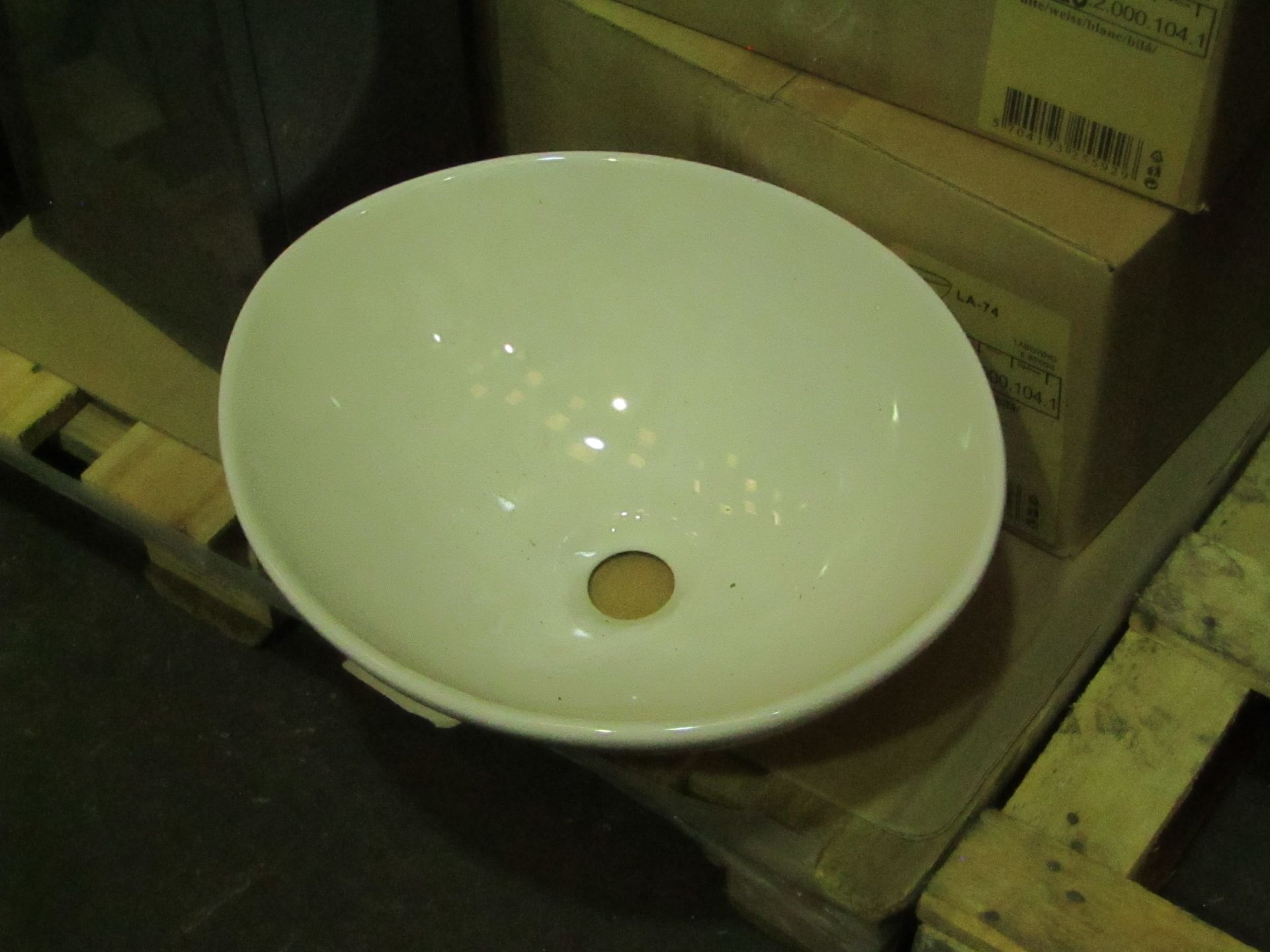 Laufen Made - Oval Counter Top Sink - New & Boxed.