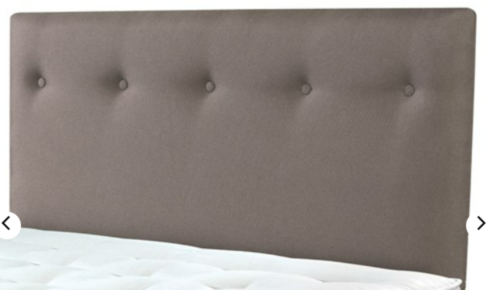 | 1X | CARPETRIGHT ALASKA 5FT KING SIZE HEADBOARD AMERICANO | GOOD CONDITON & PACKAGED | RRP ?299 |