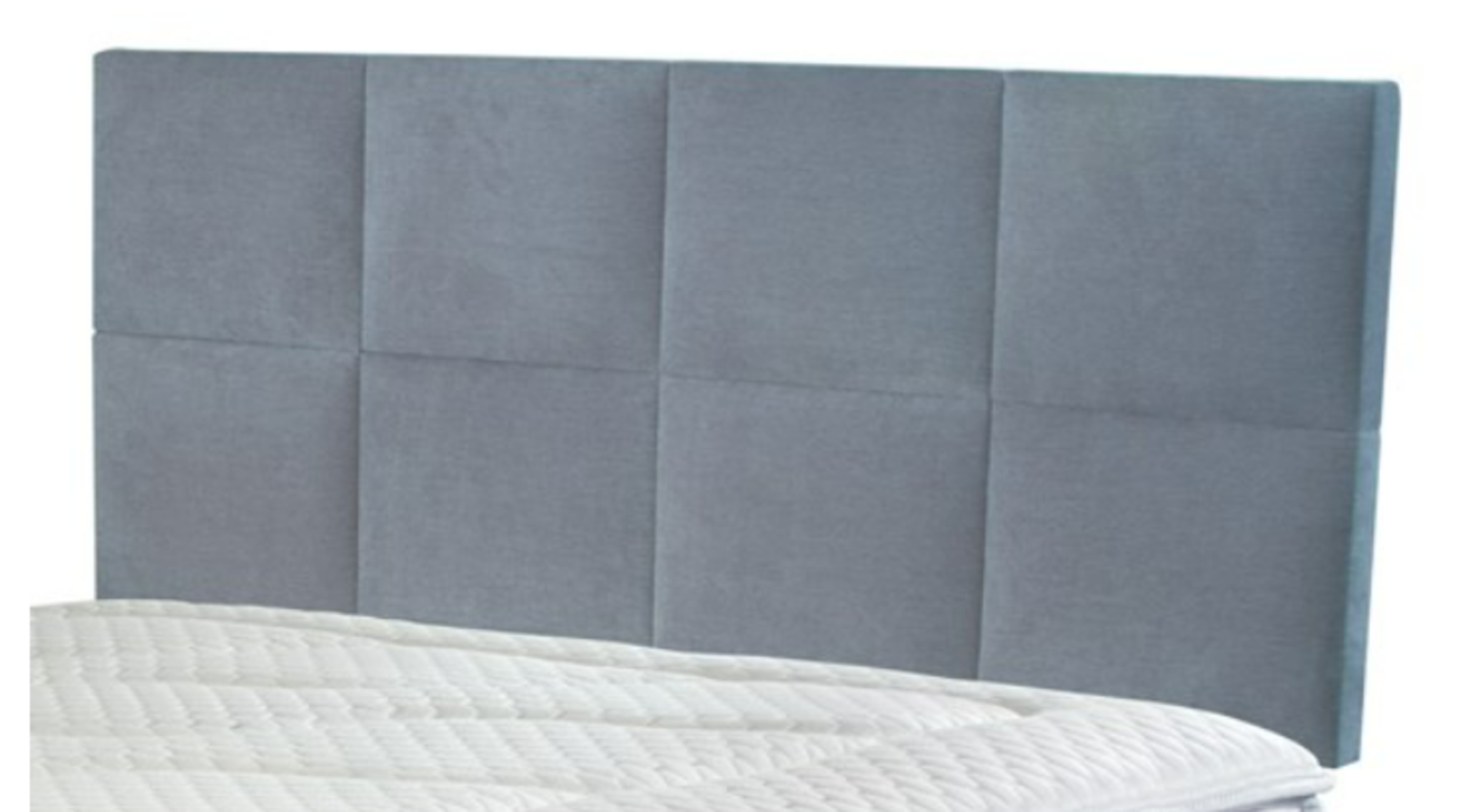 | 1X | SLEEPEEZEE MONTANA HEADBOARD 4FT6 DOUBLE PEWTER | GOOD CONDITION PACKAGED | RRP ?299 |