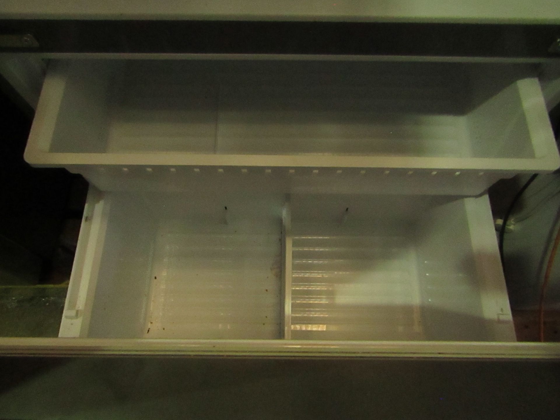 Hisense RF750N 3 door american fridge freezer with ice nad water dispenser, tested and working for - Image 3 of 3