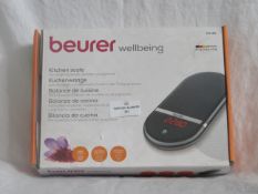 Beurer - Kitchen Scale - KS36 - Untested & Boxed.
