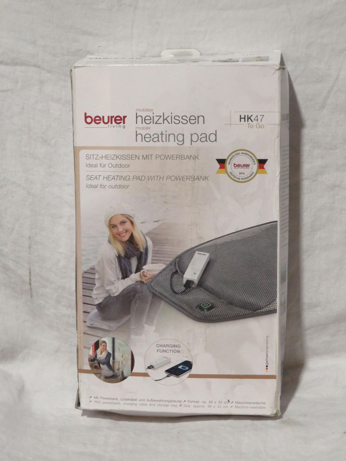Beurer - Heat Pad - Colours May Vary - Untested & Boxed.