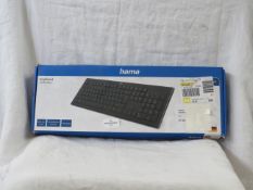 Hama Cortino keyboard, untested and boxed.