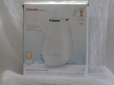 Beurer - Ultra Quiet Air Humidifier - LB37 - Looks In Good Condition & Boxed. RRP £55.00.