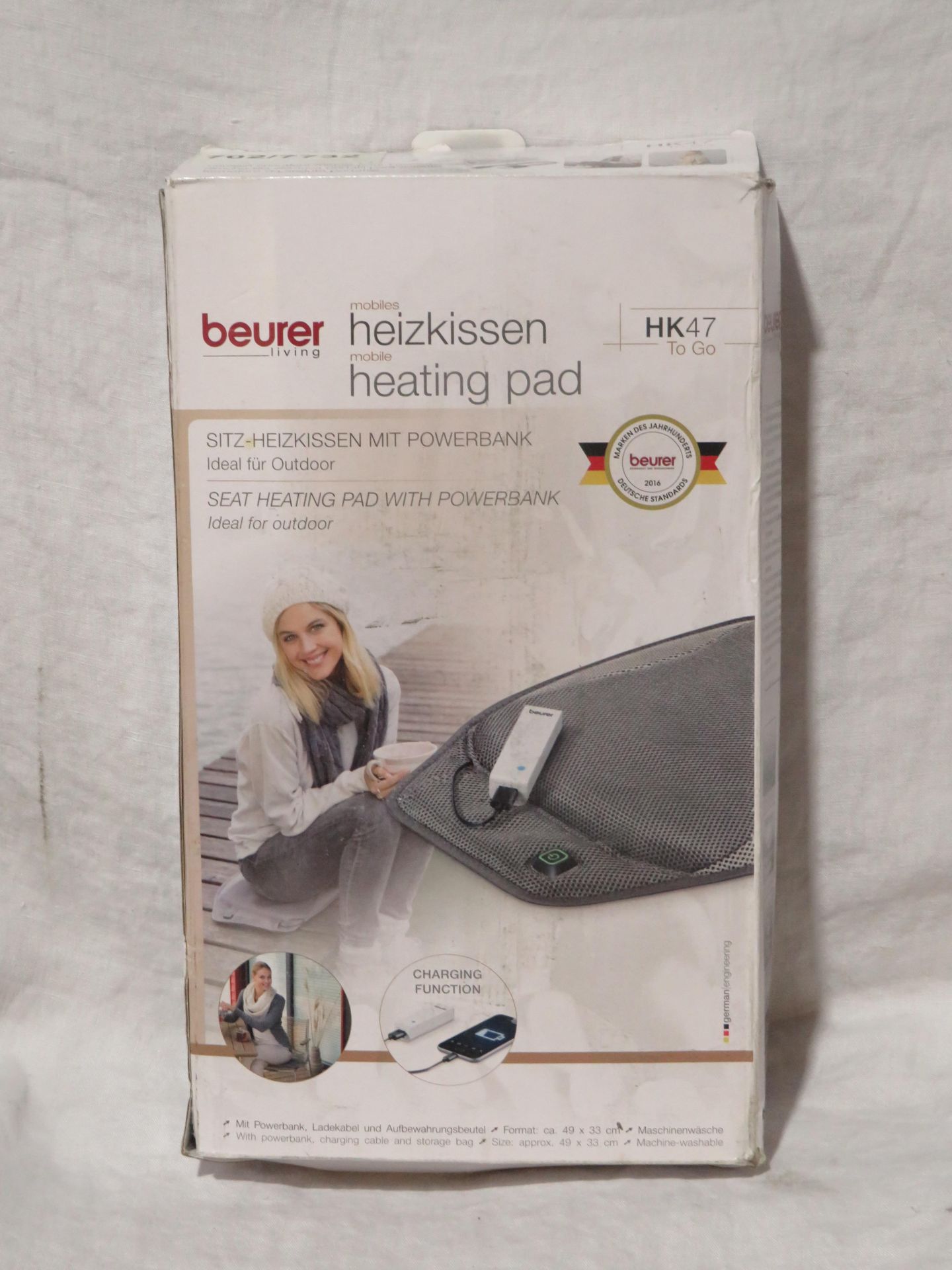 Beurer - Heat Pad - Colours May Vary - Untested & Boxed.