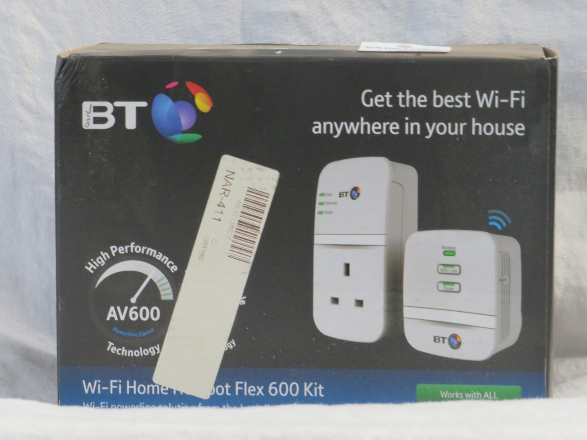 BT dual band WIFI extender 610, untested and boxed.