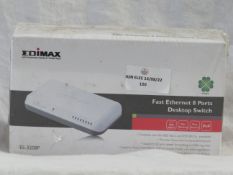 1x Edimax Fast Ethernet 8 Ports Desktop Switch - Unchecked Customer Return - RRP £15