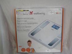 Beurer - Diagnostic Bathroom Scales - White BF850 - Untested & Boxed.