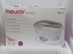 Beurer - Paraffin Bath - MP70 - Untested & Boxed. RRP £72.