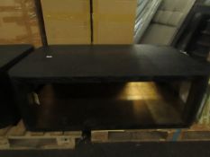 Oka Khafra Coffee Table Lunar Black Gold Ash Wood RRP Â£1895.00 - This product has been graded in BC