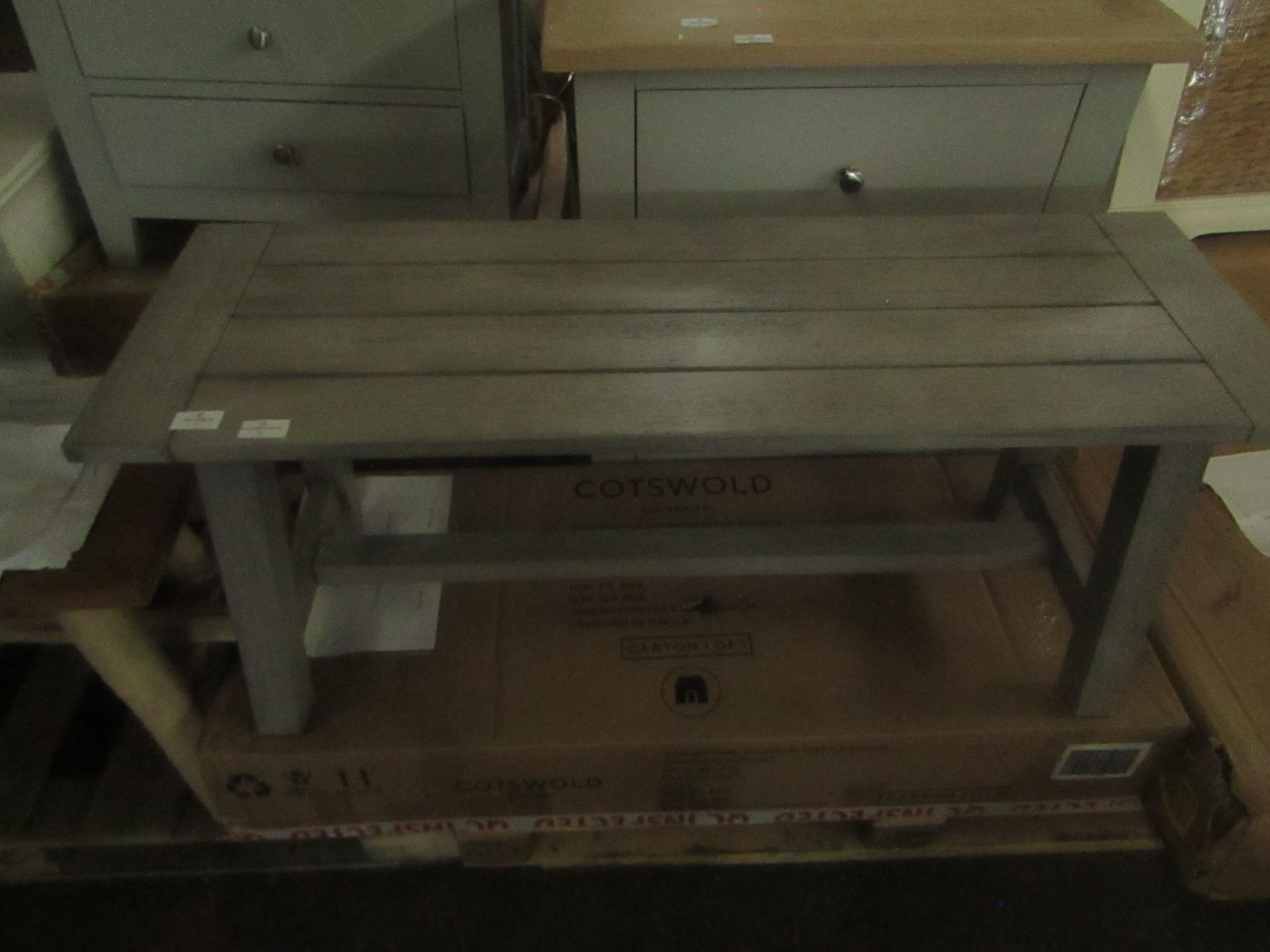 Cotswold Company Baunton Trestle bench RRP Â£175.00 - This item looks to be in good condition and