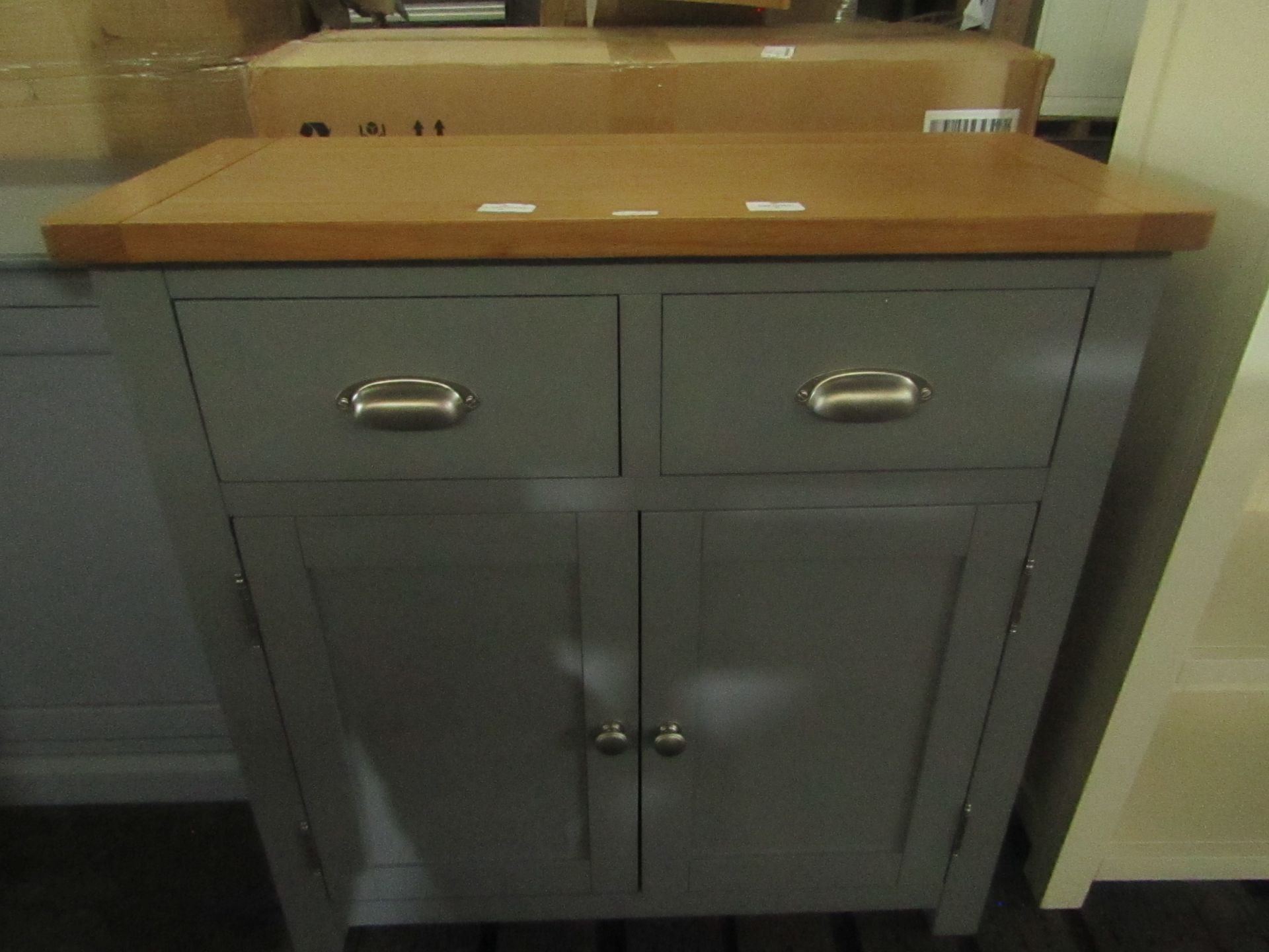 Cotswold Company Sussex Storm Grey Small Sideboard 3 RRP Â£195.00 - This item looks to be in good