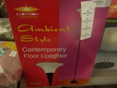 Lloytron Lighting - Ambient Style Contemporary Floor Uplighter - Looks Unused & Boxed.