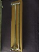 Cosmic - Chrome Double Towel Rail ( 60cm Long ) - Good Condition & Boxed.