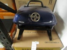 Expert Grill - Foldable Festival Grill - Blue - New & Boxed.