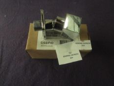 Tissino - Chrome Square Brass BodyJet - Mario Series - Good Condition & Boxed.