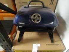Expert Grill - Foldable Festival Grill - Blue - New & Boxed.
