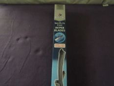 9x Bluecol - Specific Fit Front Wiper Blade ( Twin Pack ) - Unused & Boxed. - Please Note Sizes