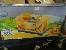 Disney Winnie The Pooh - Wooden Toybox ( 60x30cm ) - Unchecked & Boxed.