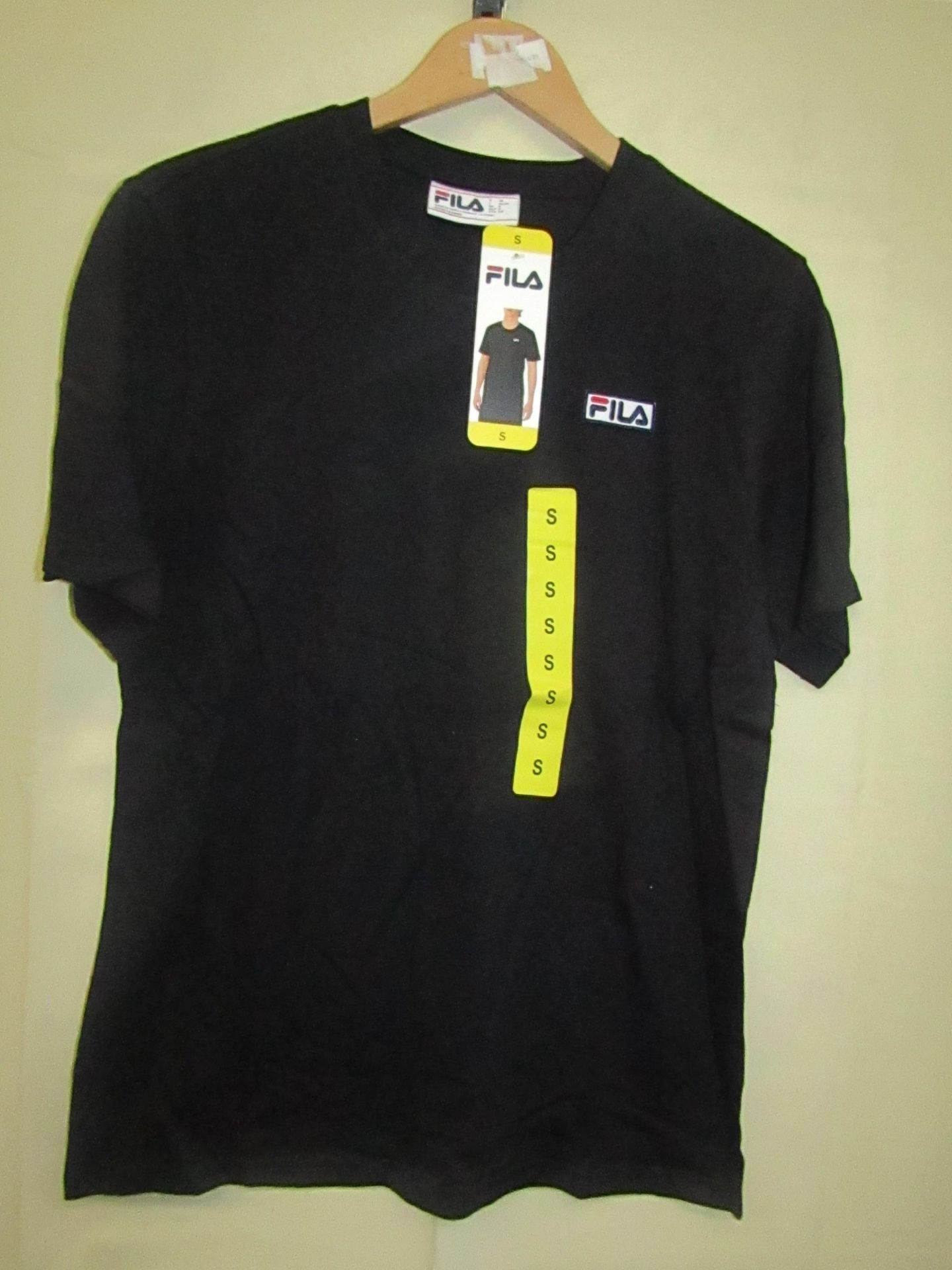 Fila - Lucano T/Shirt Black - Size Small - New With Tags.