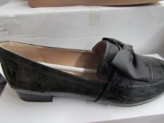 Kaleidoscope - Flat Black Footwear - Size 4 - New & Boxed.